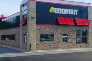 Cook Out Menu with Prices